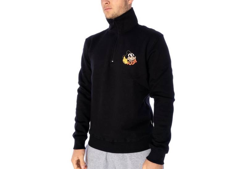 The Dudes Sweater Sweatpulli The Dudes Fucky Half Zip von The Dudes