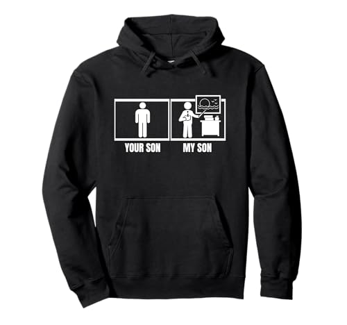 Dein Sohn Mein Sohn Papa Mama Lustiger Kunstlehrer Pullover Hoodie von The Earth Without Art Designs