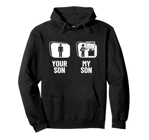 Dein Sohn Mein Sohn Papa Mama Lustiger Kunstlehrer Pullover Hoodie von The Earth Without Art Designs