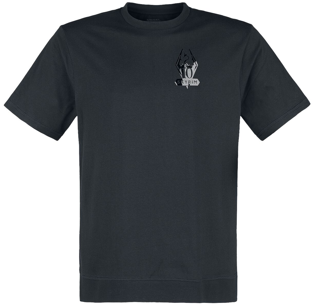 The Elder Scrolls - Gaming Trikot - Skyrim - S bis XXL - für Männer - Größe L - schwarz von The Elder Scrolls