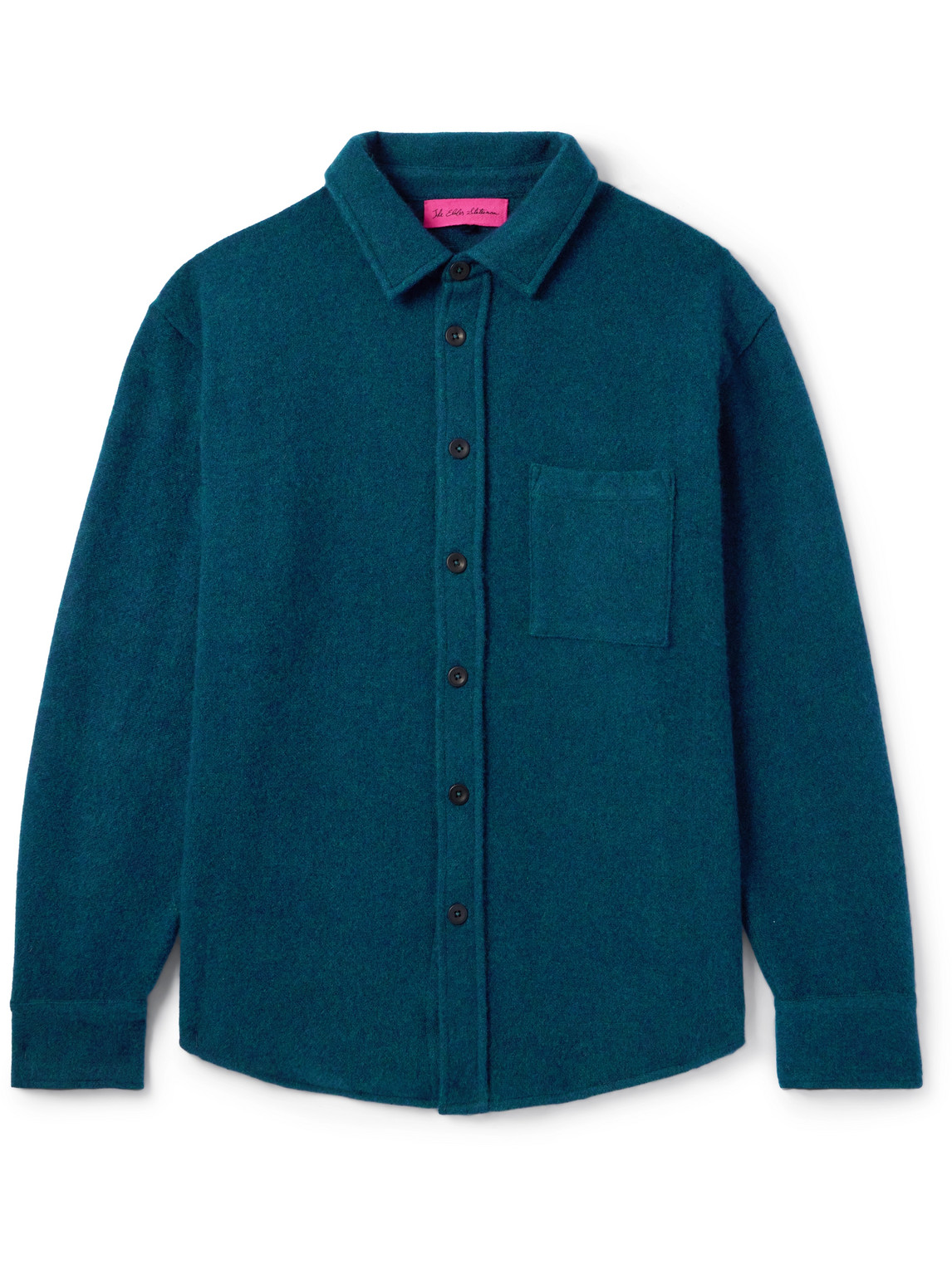 The Elder Statesman - Cashmere Overshirt - Men - Blue - M von The Elder Statesman