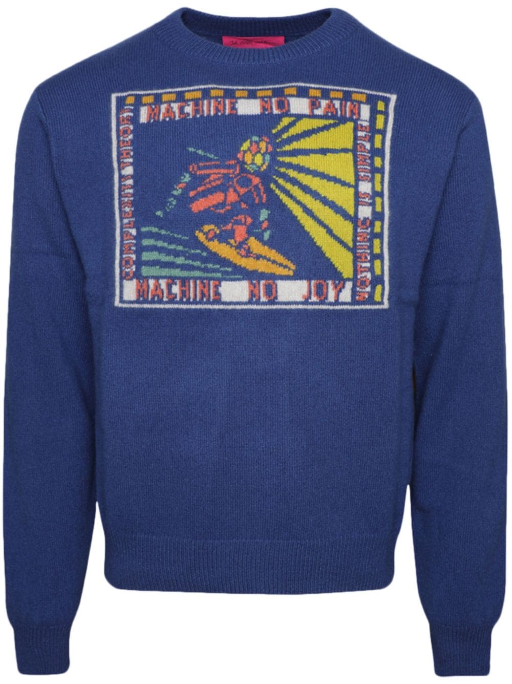 The Elder Statesman Complexity Theory Pullover aus Kaschmir - Blau von The Elder Statesman