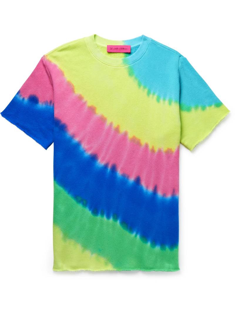 The Elder Statesman - Rainbow Void Tie-Dyed Cotton and Cashmere-Blend Jersey T-Shirt - Men - Multi - M von The Elder Statesman