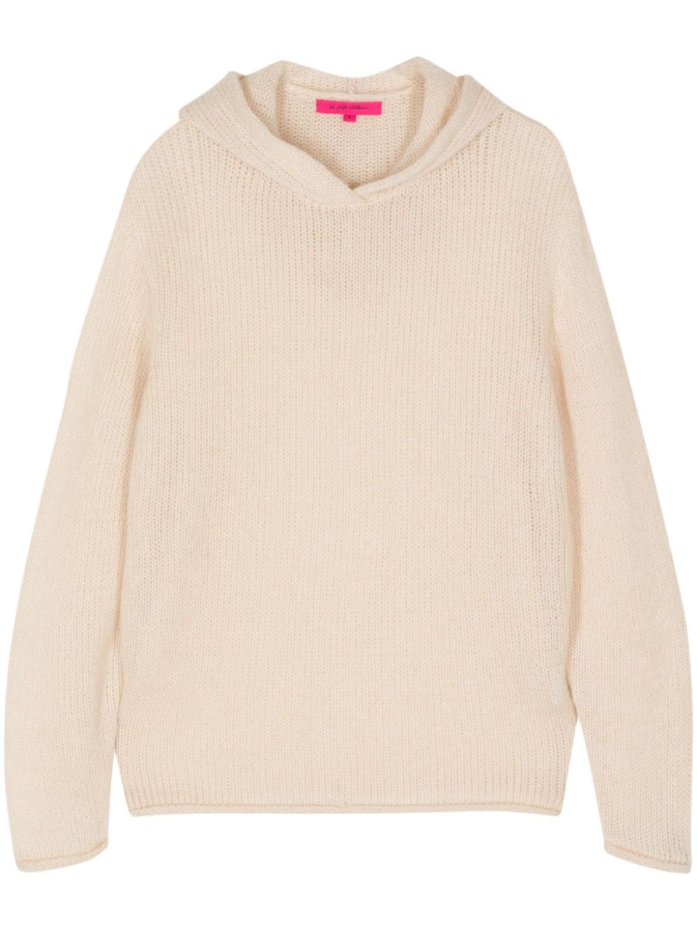 The Elder Statesman Gerippter Hoodie - Nude von The Elder Statesman