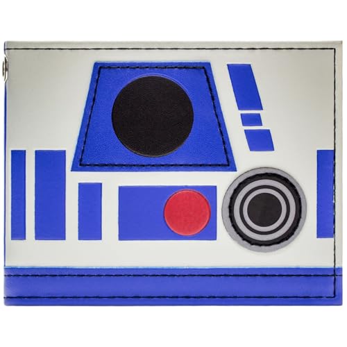 The Empire Strikes Back Star R2-D2 Reparaturdroide Wars Rebel Alliance Geldbörse/Geldbeutel Bi-Fold ID & Karte, Blau von The Empire Strikes Back