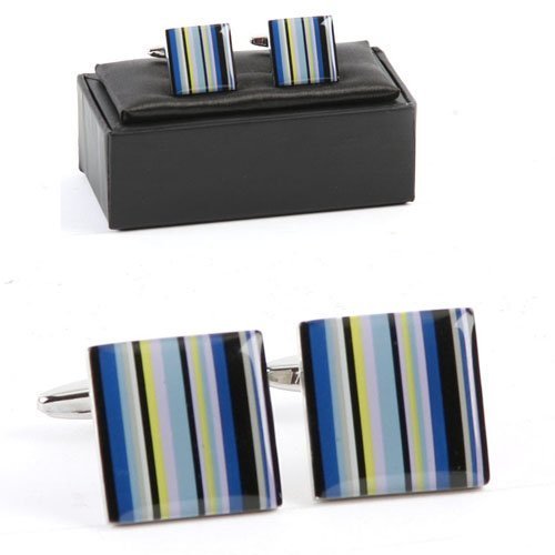 Herren-Manschettenknöpfe Metall CL226 von The Emporium Cufflinks