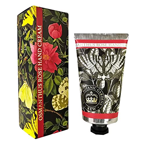 KEW Royal Botanic Gardens Osmanthus Rose Hand Cream 75ml von The English Soap Company