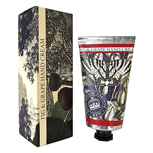 Royal Botanical Gardens, Kew Fig & Grape Hand Cream, 75mls von The English Soap Company