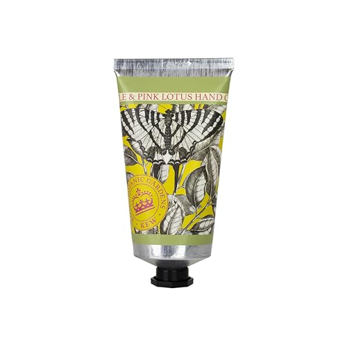 Royal Botanical Gardens, Kew Pineapple & Pink Lotus Hand Cream, 75mls von The English Soap Company