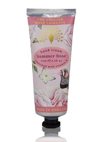 The English Soap Company, Summer Rose Hand Cream, 75mls von The English Soap Company