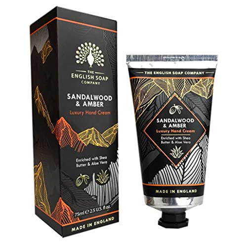 The English Soap Company Radiant Collection Handcreme, Sandelholz und Bernstein, 75 ml von The English Soap Company