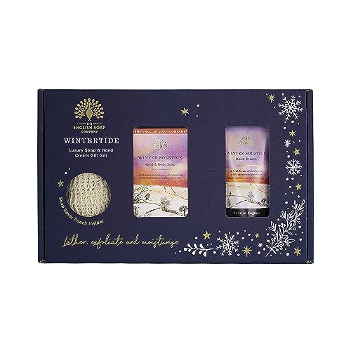 Wintertide Winter Solstice Luxus Seife & Handcreme Handpflege Geschenkset von The English Soap Company