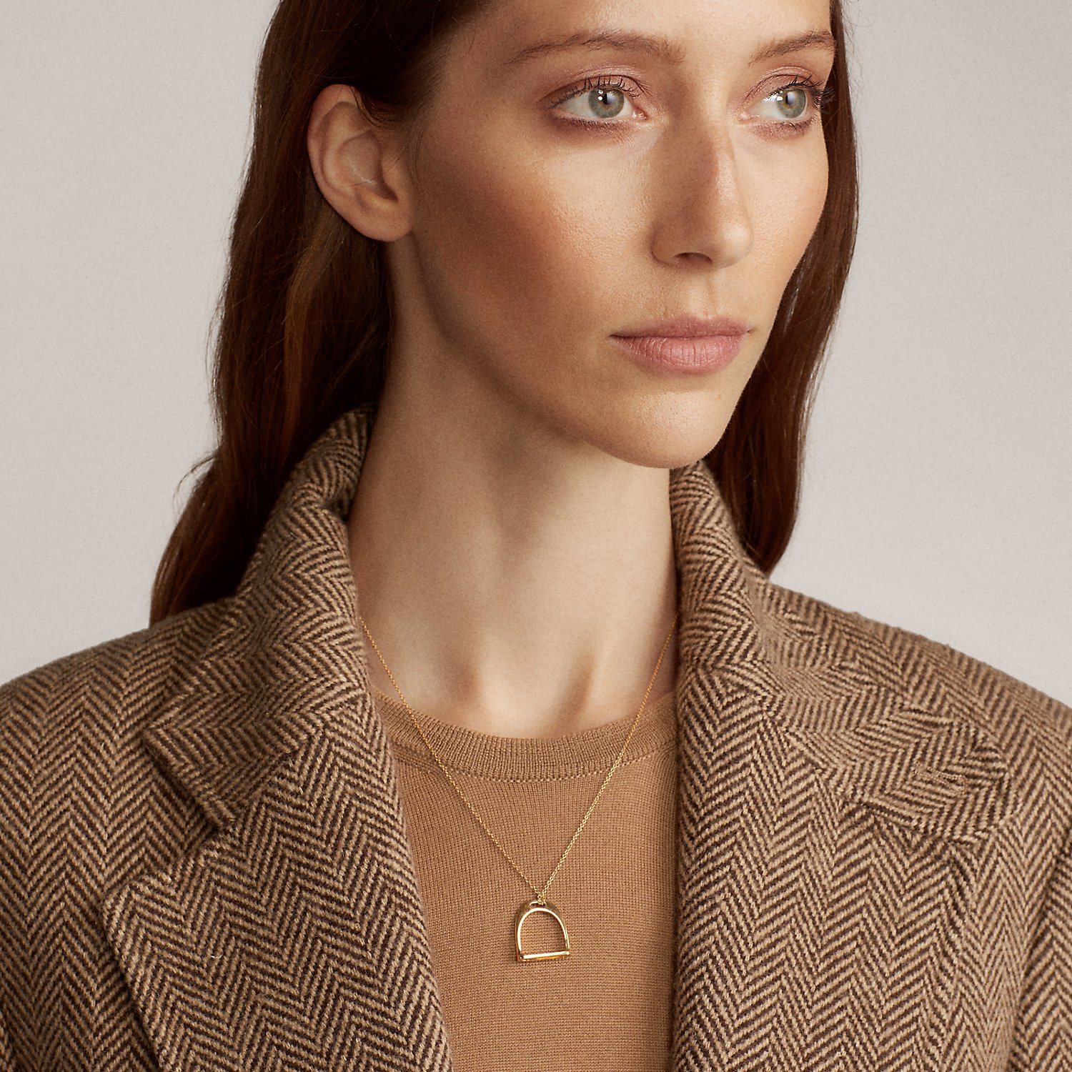 Halskette aus Roségold von Ralph Lauren