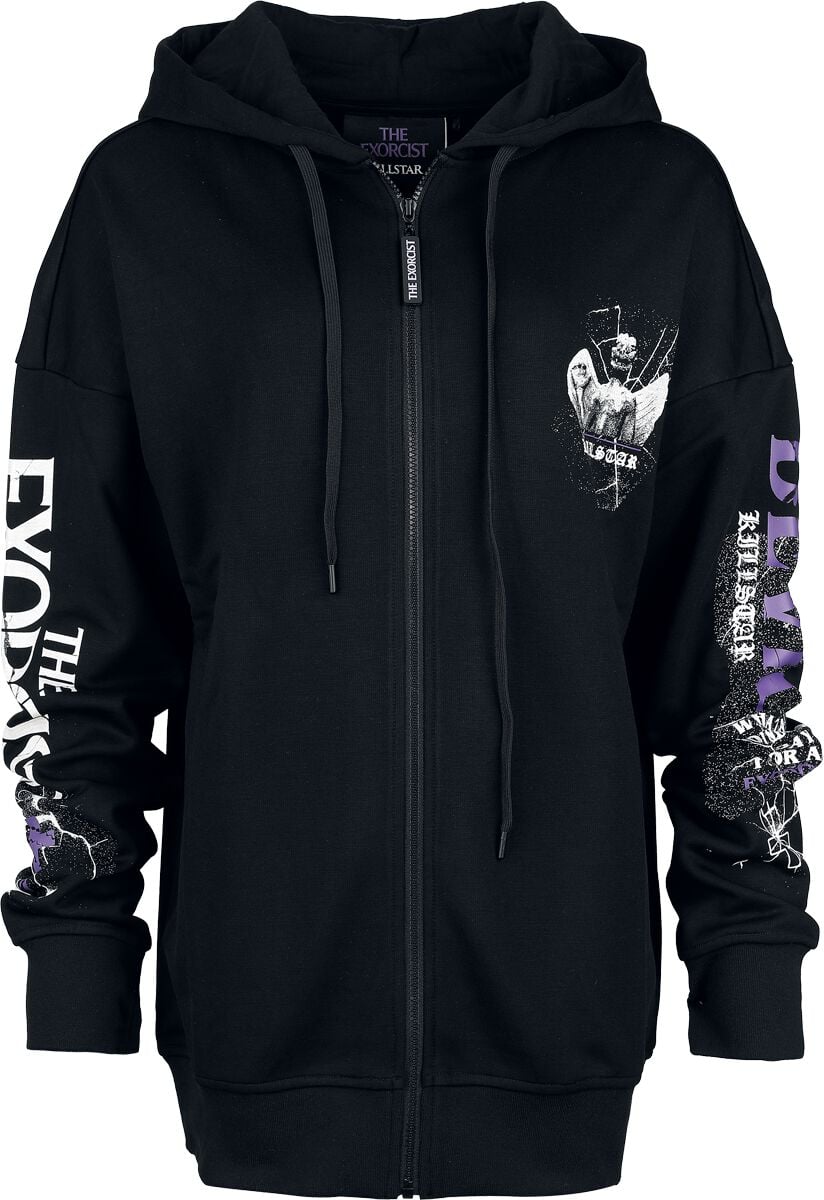 The Exorcist by Killstar - Gothic Kapuzenjacke - I'm Not The Devil Hoodie - XS bis 4XL - für Damen - Größe XXL - schwarz The Exorcist by Killstar - Gothic Kapuzenjacke - I'm Not The Devil Hoodie - XS bis 4XL - für Damen - Größe XXL - schwarz von The Exorcist by Killstar