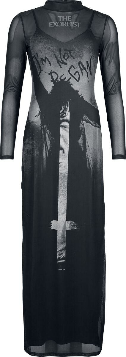 The Exorcist by Killstar - Gothic Kleid lang - Do You Know What She Did? Maxi Dress - XS bis 4XL - für Damen - Größe XXL - schwarz/grau The Exorcist by Killstar - Gothic Kleid lang - Do You Know What She Did? Maxi Dress - XS bis 4XL - für Damen - Größe XXL - schwarz/grau von The Exorcist by Killstar