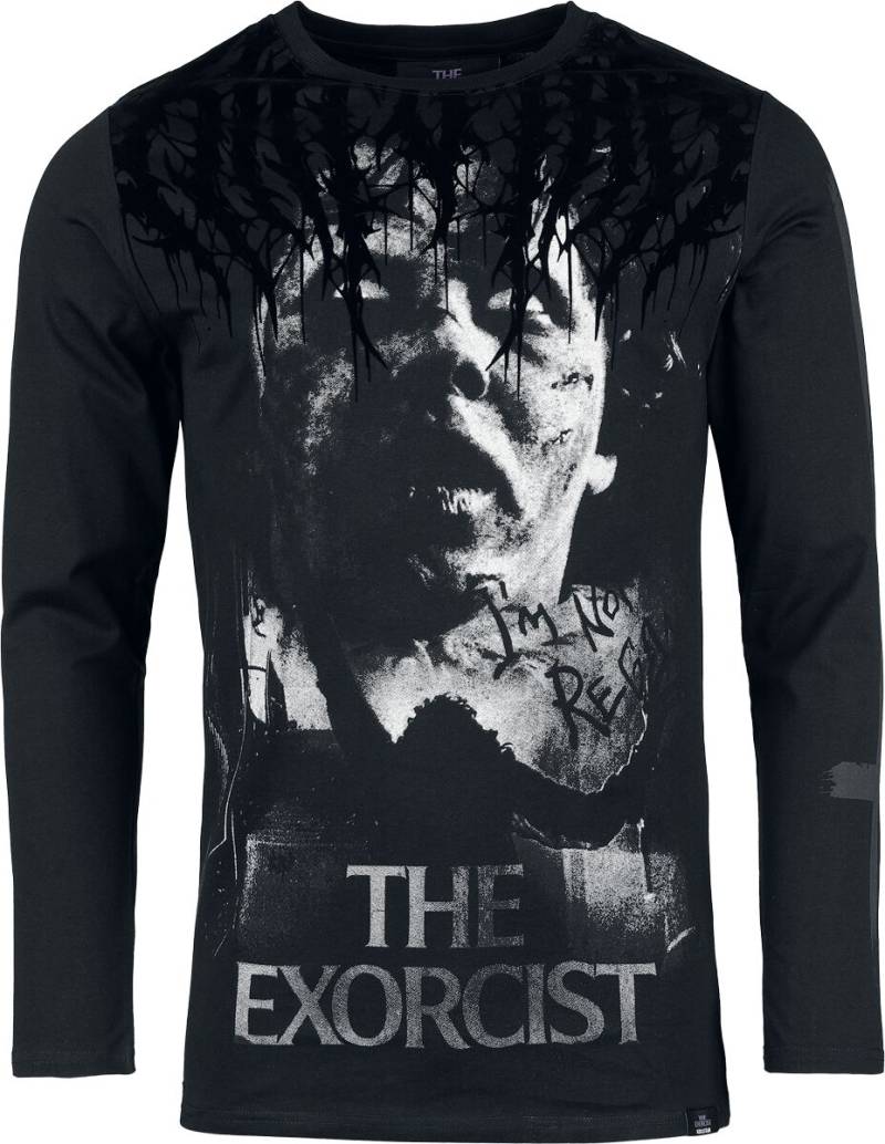 The Exorcist by Killstar - Gothic Langarmshirt - I'm Not Regan Long Sleeved T-Shirt - XS bis 4XL - für Männer - Größe XL - schwarz von The Exorcist by Killstar