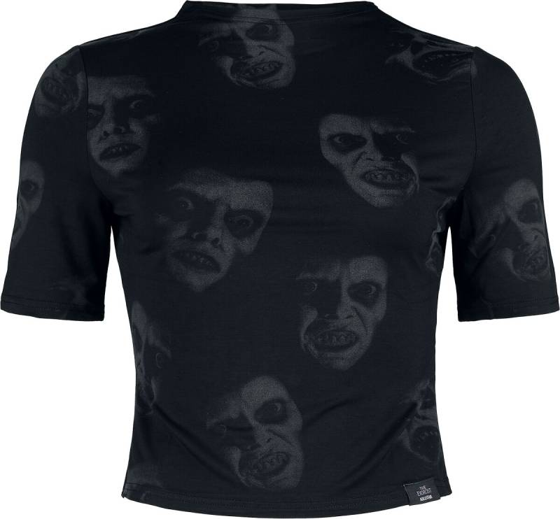 The Exorcist by Killstar - Gothic T-Shirt - Pazuzu Top - XS bis 4XL - für Damen - Größe XXL - schwarz/grau von The Exorcist by Killstar