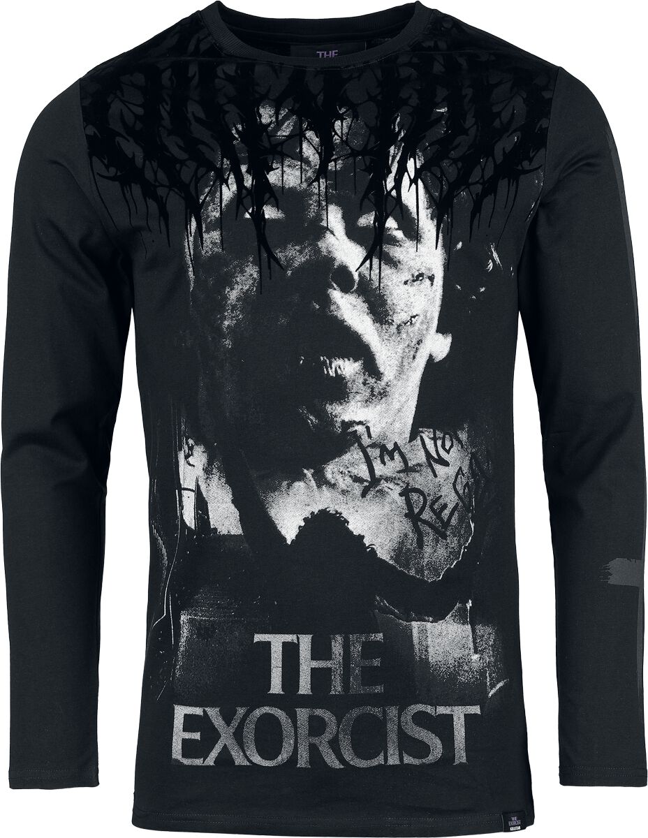 The Exorcist by Killstar I'm Not Regan Long Sleeved T-Shirt Langarmshirt schwarz in S von The Exorcist by Killstar