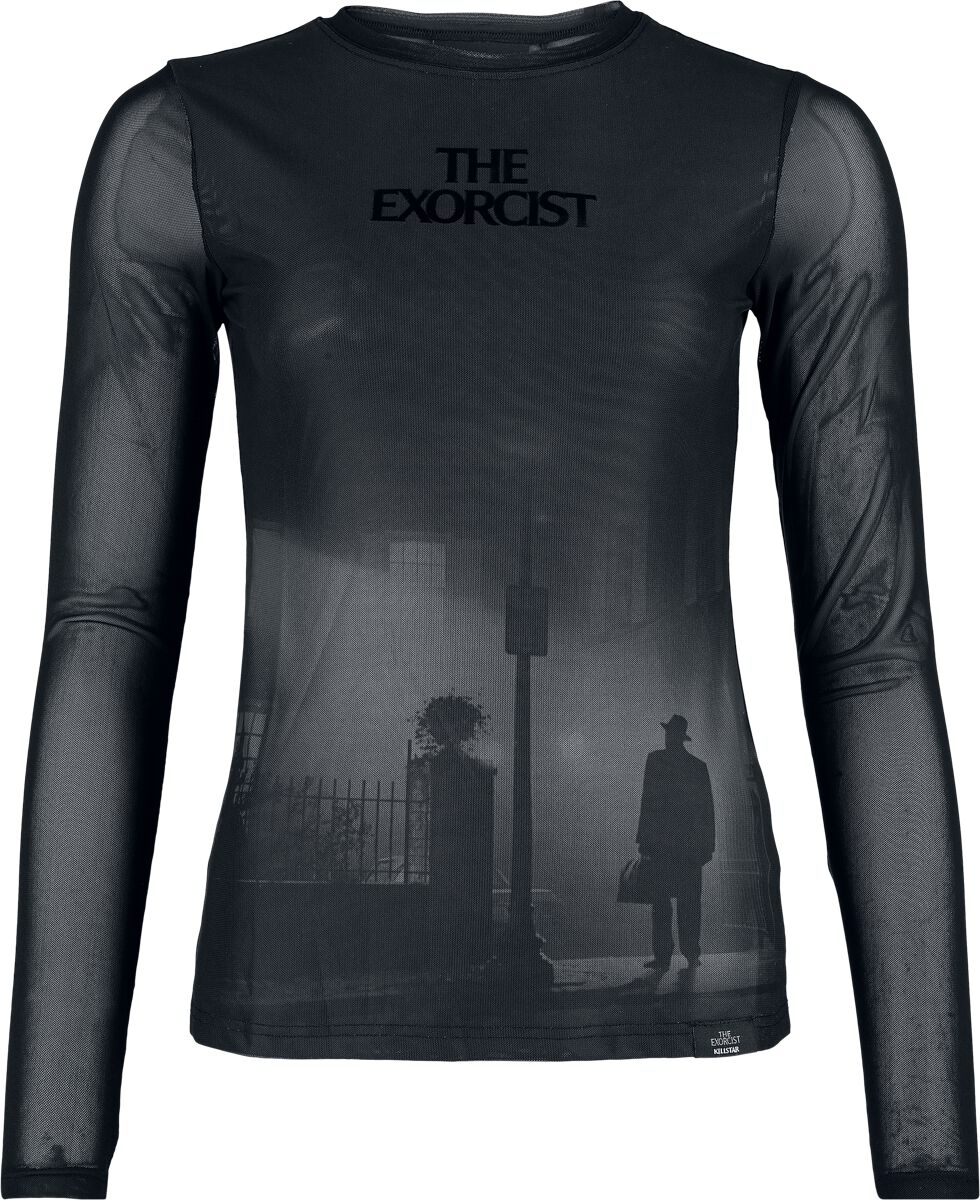 The Exorcist by Killstar Longsleeve Top Langarmshirt schwarz grau in XL von The Exorcist by Killstar