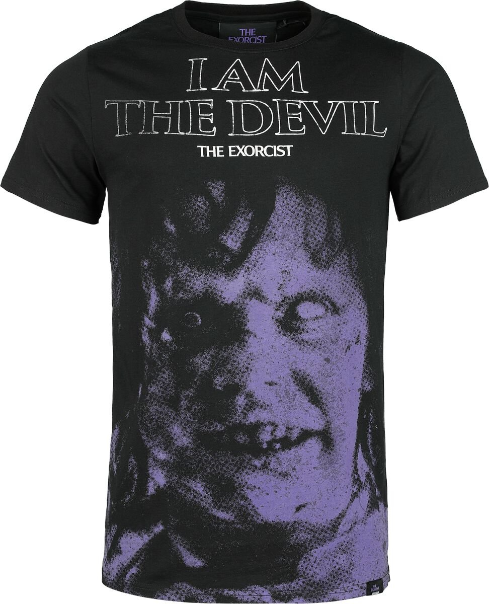 The Exorcist by Killstar Power Of The Devil T-Shirt T-Shirt schwarz in XS von The Exorcist by Killstar