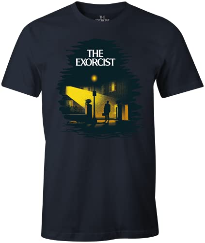 THE EXORCIST Herren Meexormts001 T-Shirt, Navy, XXL von THE EXORCIST
