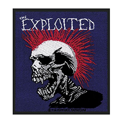 THE EXPLOITED MOHICAN MULTICOLOUR Patch / Aufnäher von Razamataz