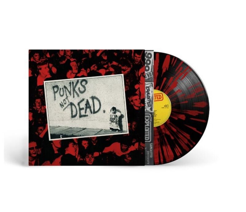 The Exploited Punk's Not Dead LP multicolor von The Exploited