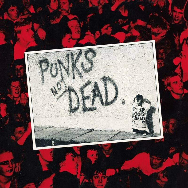 The Exploited Punks not dead LP multicolor von The Exploited
