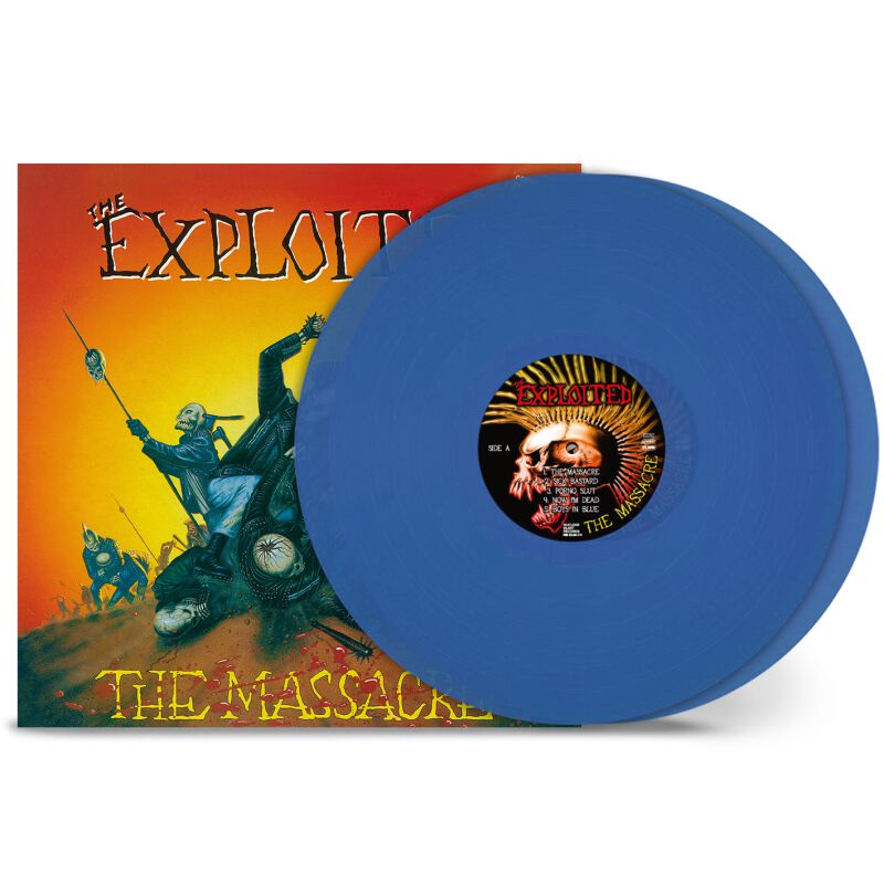 The Exploited The massacre LP multicolor The Exploited The massacre LP multicolor von The Exploited