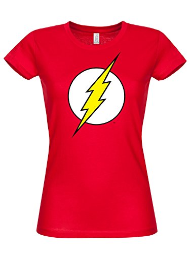 The Flash Emblem Girly T-Shirt (Red), Größe:M von The Flash