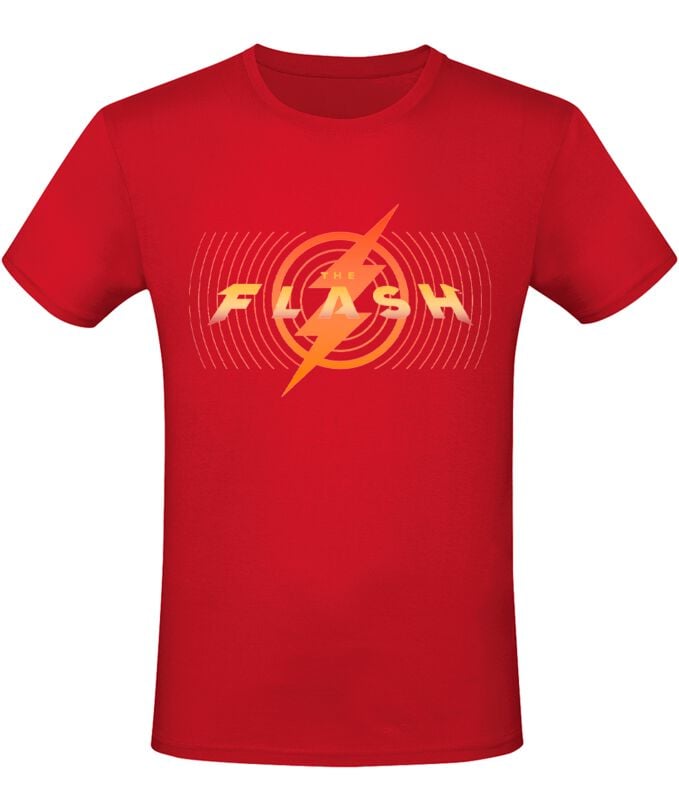 The Flash Logo T-Shirt rot in XXL von The Flash