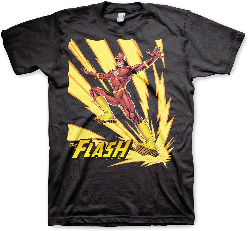 The Flash T-Shirt Jumping Big Tall T-Shirt The Flash T-Shirt Jumping Big Tall T-Shirt von The Flash