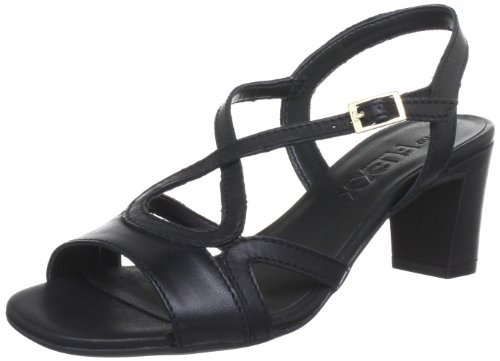 The Flexx Damen 910454 Sandalen, Schwarz (schwarz 1) von The Flexx