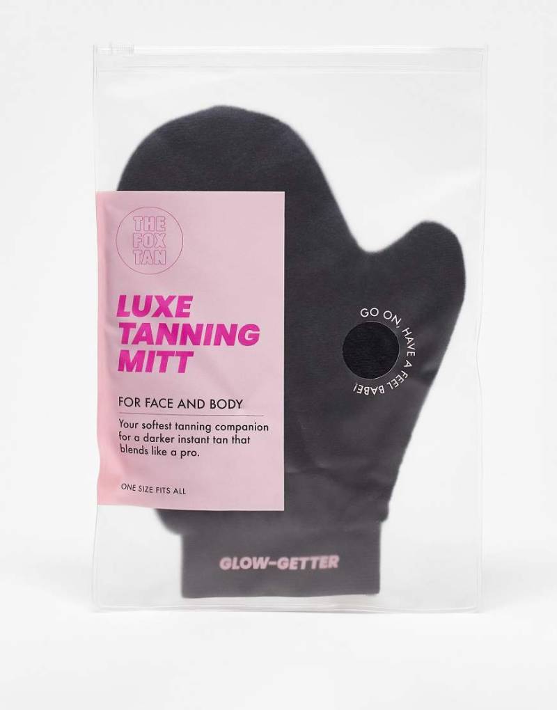 The Fox Tan - Luxe-Fäustling aus Samt-Keine Farbe von The Fox Tan