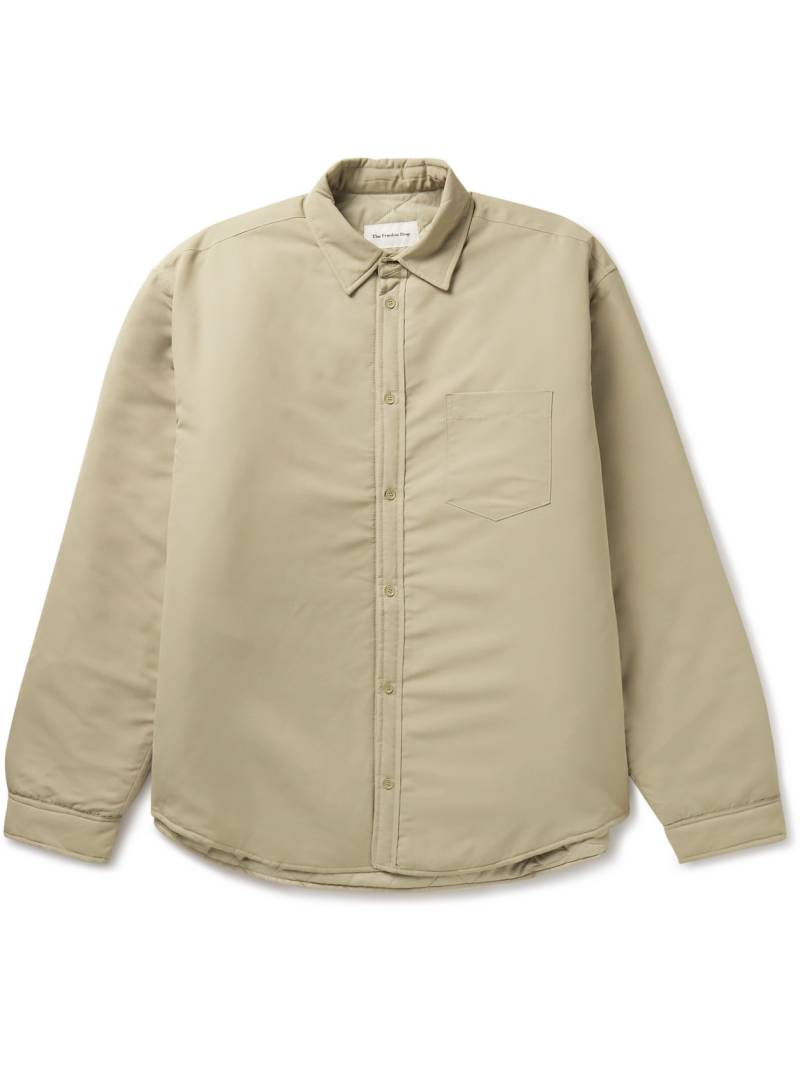 THE FRANKIE SHOP - Dean Oversized Padded Nylon Shirt Jacket - Men - Neutrals - M von THE FRANKIE SHOP