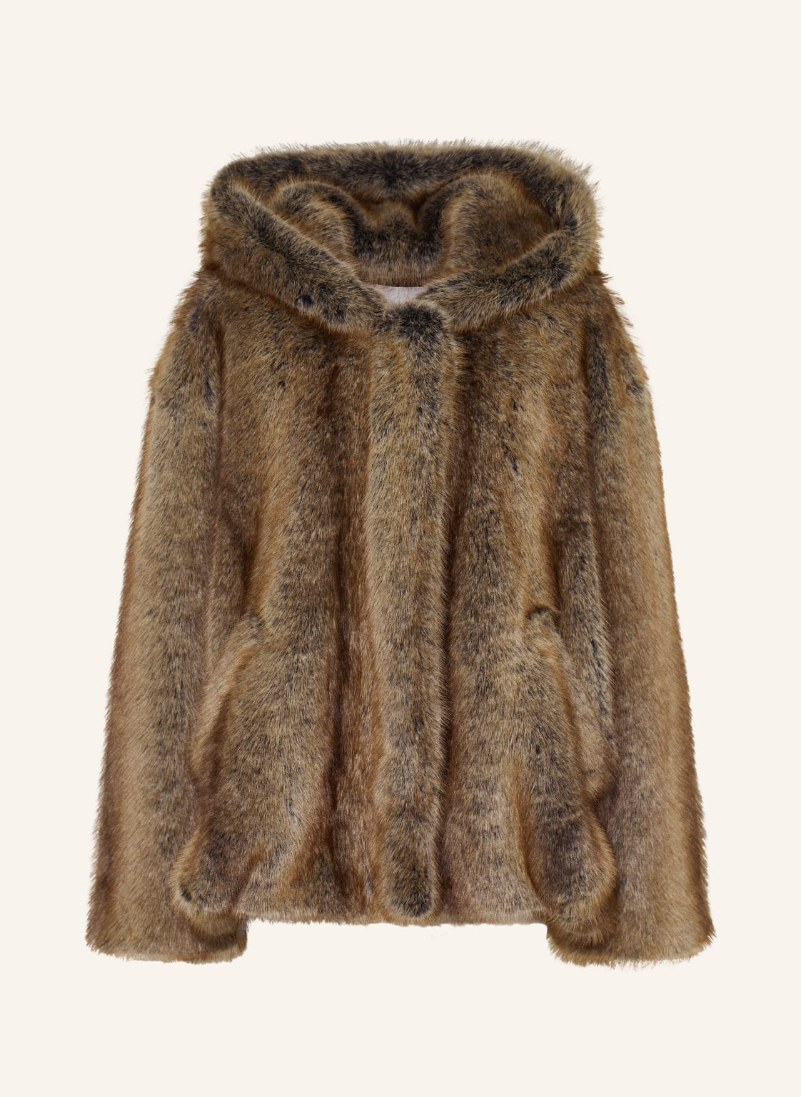 The Frankie Shop Kunstfell-Jacke Emma braun von The Frankie Shop