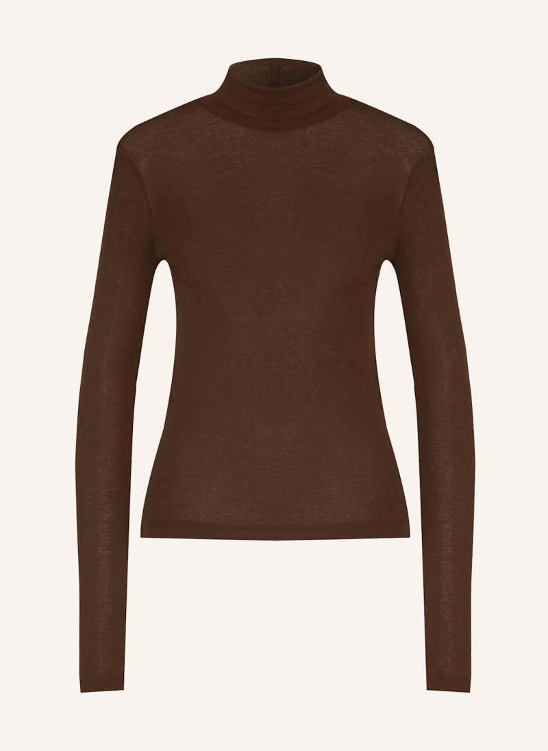 The Frankie Shop Longsleeve Evren braun von The Frankie Shop