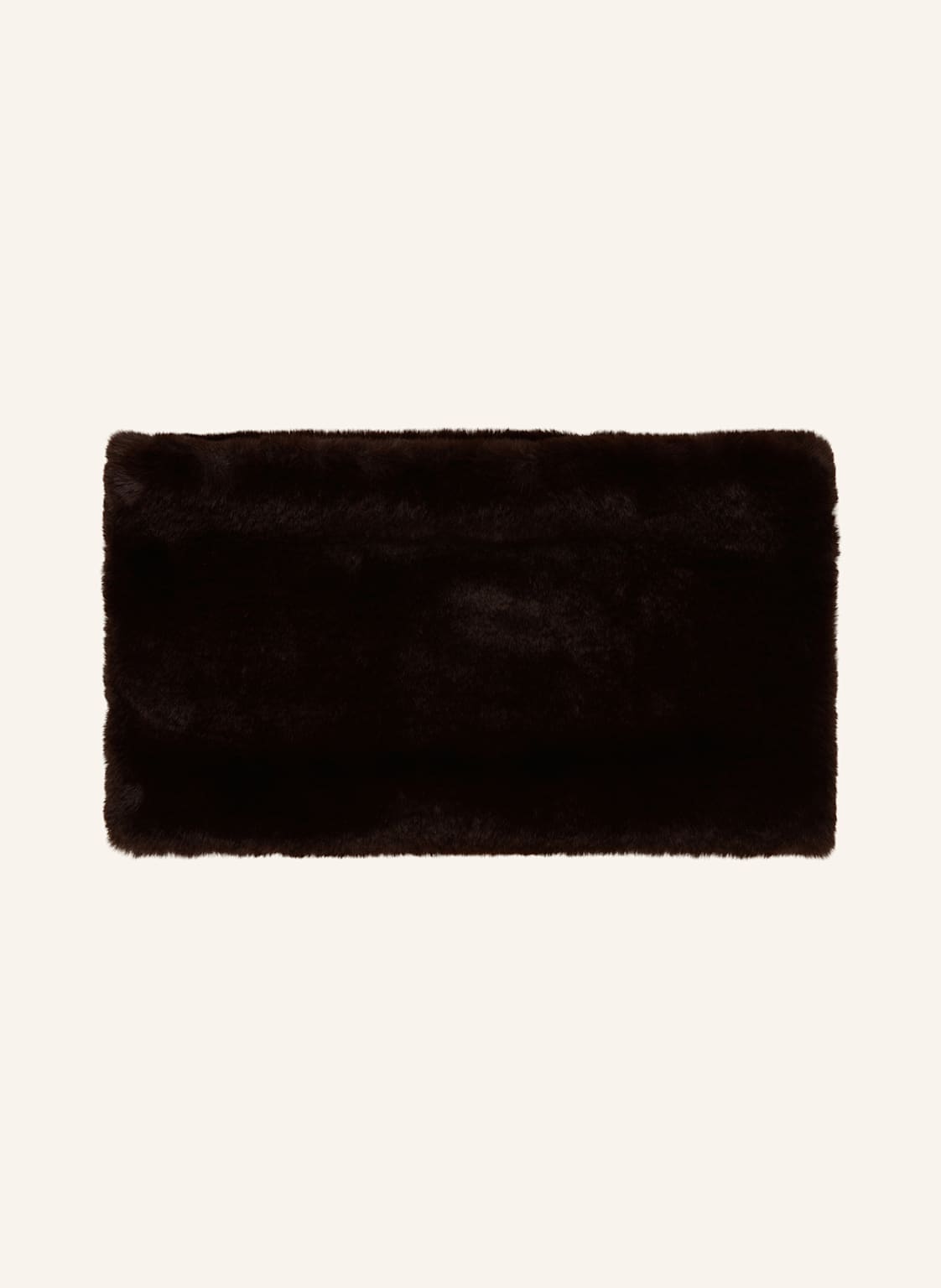 The Frankie Shop Loop-Schal Ginevra Aus Kunstfell braun von The Frankie Shop