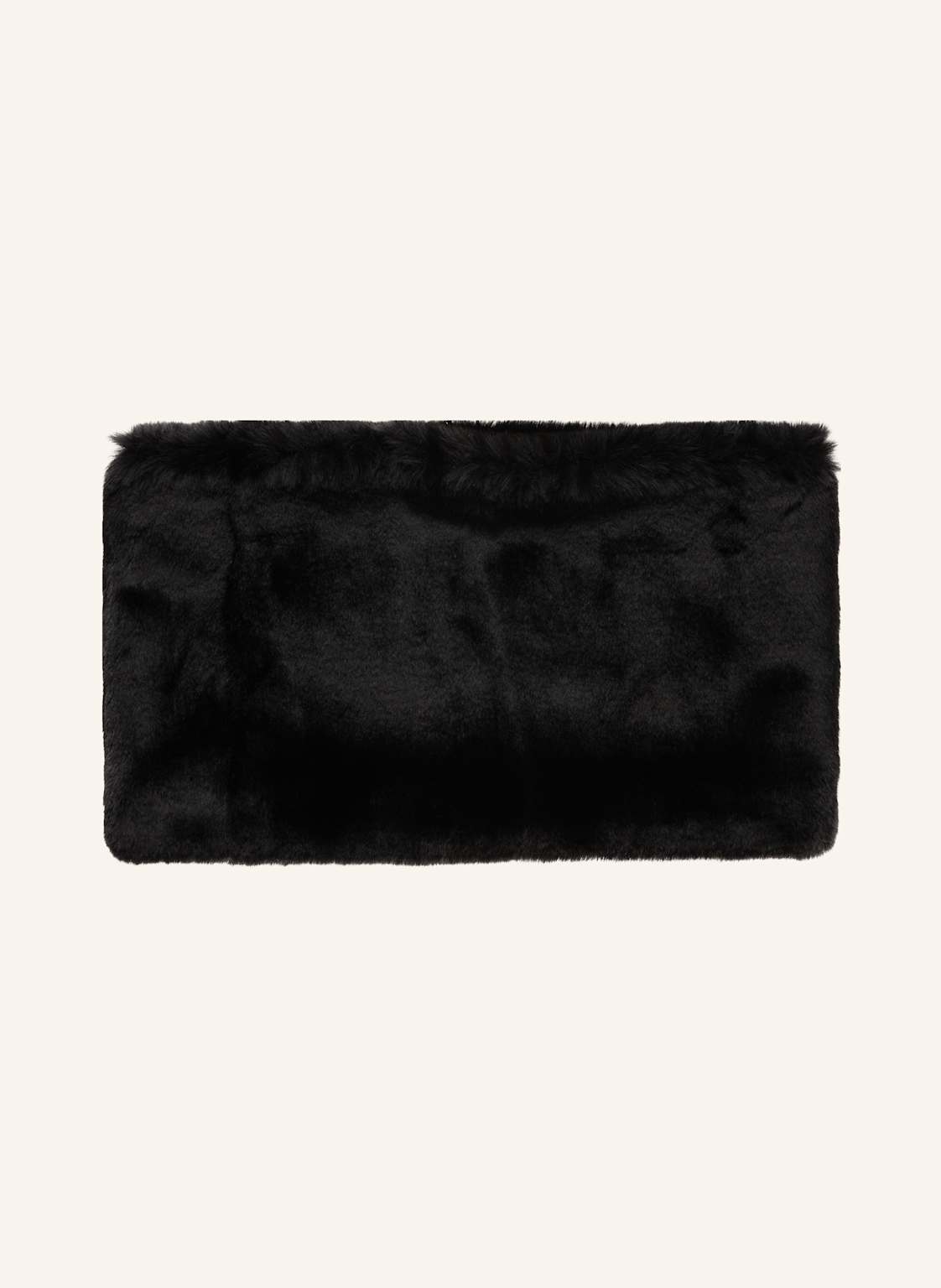 The Frankie Shop Loop-Schal Ginevra Aus Kunstfell schwarz von The Frankie Shop