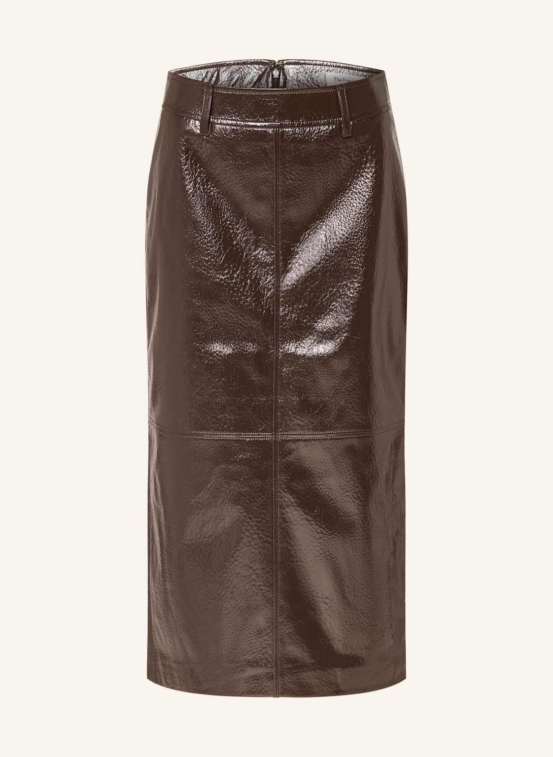 The Frankie Shop Rock Taney In Lederoptik braun von The Frankie Shop