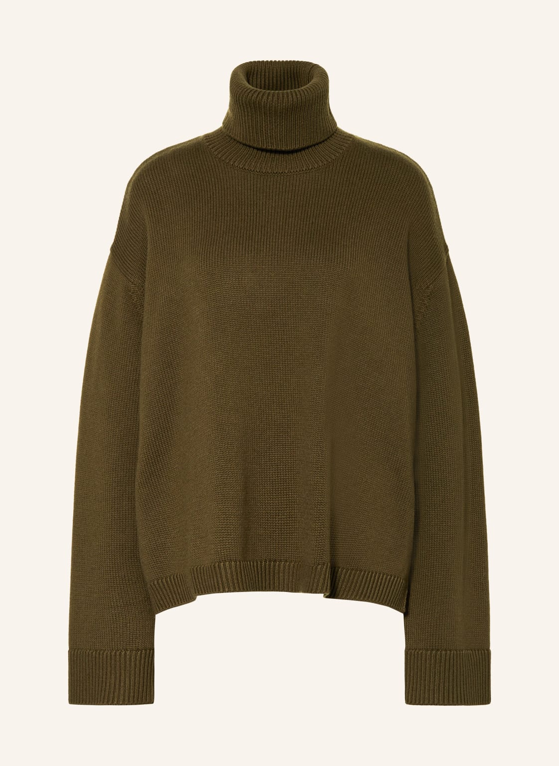 The Frankie Shop Rollkragenpullover Rhea gruen von The Frankie Shop