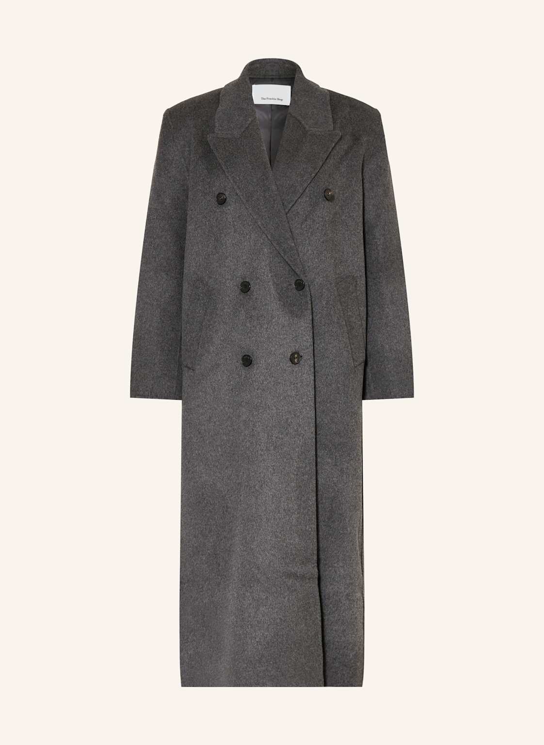 The Frankie Shop Wollmantel Gaia grau von The Frankie Shop