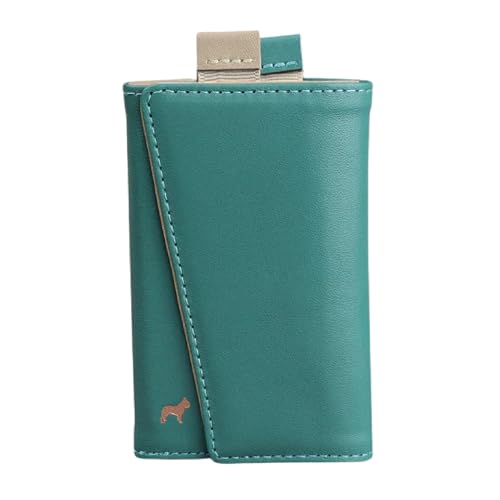 The Frenchie Co. Aroma Speed Wallet – Schlanke Fronttasche aus italienischem Vollnarbenleder – Schnellzugriffs-Zuglasche für sofortigen Kartenabruf – RFID-blockierender Schutz für Reisen, Vanille von The Frenchie Co.