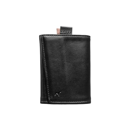 The Frenchie Co. Geldbörse Mini, Schwarz, Magnetverschluss und ultimativer Kartenhalter von The Frenchie Co.