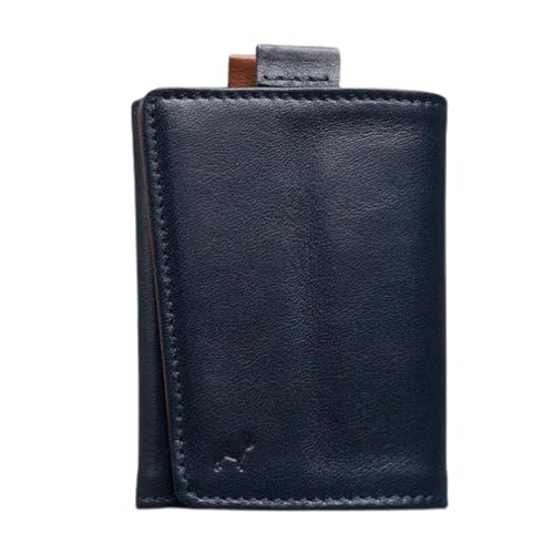 The Frenchie Co. Geldbörse Mini, Ultra Navy, RFID-Geldbörse von The Frenchie Co.