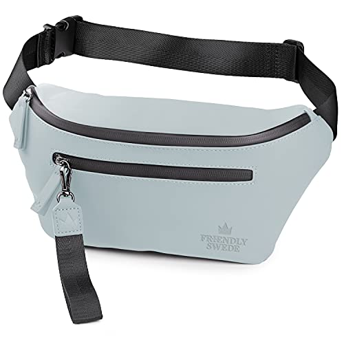 The Friendly Swede Bauchtasche Damen, Herren - Stylisch Gürteltasche Fanny Pack, Hüfttasche, Waist Bag VRETA Bum Bag von The Friendly Swede