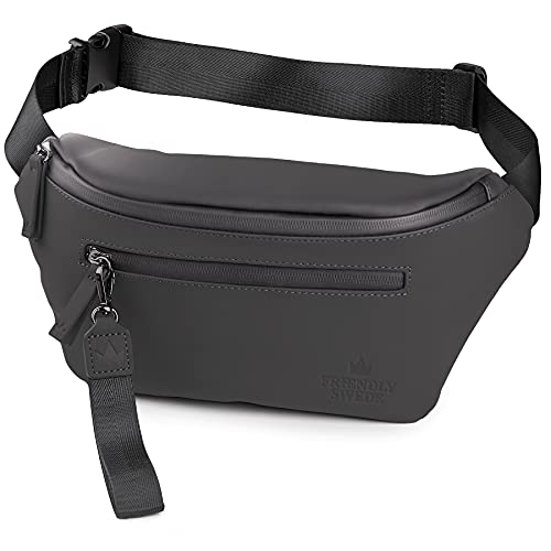 The Friendly Swede Bauchtasche Damen, Herren - Stylisch Gürteltasche Fanny Pack, Hüfttasche, Waist Bag VRETA Bum Bag von The Friendly Swede