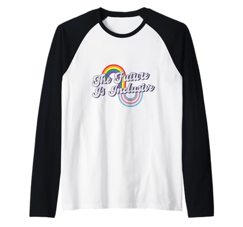 The Future Is Inclusive Rainbow Pride LGBTQ Toddler Kids Raglan The Future Is Inclusive Rainbow Pride LGBTQ Toddler Kids Raglan von The Future Is Inclusive Rainbow Pride LGBT Shirts