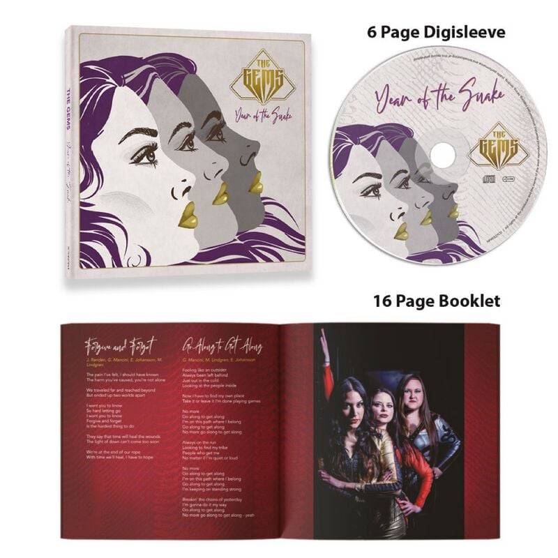 Year Of The Snake von The Gems - CD (Digisleeve) von The Gems