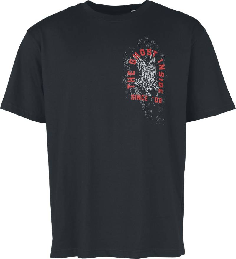 The Ghost Inside T-Shirt - Survive - Oversized - S bis L - für Männer - Größe M - schwarz  - EMP exklusives Merchandise! von The Ghost Inside